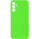 Чохол TPU GETMAN Liquid Silk Full Camera для Samsung Galaxy A55 Салатовий / Neon Green 354327 фото 1