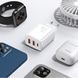 Зарядний Пристрій Baseus Compact Quick Charger 30W QC+ PD (1Type-C + 2USB) CCXJ-E02 White 241475 фото 3