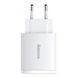 Зарядний Пристрій Baseus Compact Quick Charger 30W QC+ PD (1Type-C + 2USB) CCXJ-E02 White 241475 фото 5