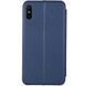 Шкіряний чохол (книжка) Classy для Xiaomi Redmi 9A Темно-синій 245383 фото 1