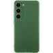 Чохол Silicone Cover Lakshmi Full Camera (AA) для Samsung Galaxy S24 FE Зелений / Dark green 323734 фото 1