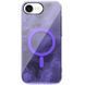 Чохол TPU Shiny Mountain (MagFit) для Apple iPhone 16e (6.1") Purple 357062 фото 1