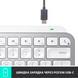 Клавіатура LOGITECH MX Keys Mini Minimalist Wireless, US, Pale Grey (920-010499) 306838 фото 6