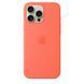 Чохол-накладка Apple iPhone 16 Pro Max Silicone Case with MagSafe - Tangerine (MDGX4) 358385 фото 3
