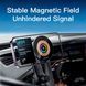 Автомобільний тримач ESSAGER Arpege 15W Magnetic Wirless Car Charger with Phone Holder Function (Rotate Version) (EZJCX-GY01B-Z) Black 315533 фото 7