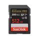 Карта пам'яті SanDisk SD 512GB C10 UHS-I U3 R200/W140MB/s Extreme Pro V30 (SDSDXXD-512G-GN4IN) 375714 фото 1