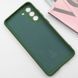 Чохол Silicone Cover Lakshmi Full Camera (AA) для Samsung Galaxy S24 FE Зелений / Dark green 323734 фото 3