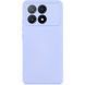 Чохол TPU GETMAN Liquid Silk Full Camera для Xiaomi Poco X6 Pro Бузковий / Light purple 397126 фото 1