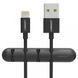 Органайзер Кабелів UGREEN LP114 Cable Organizer (2 Pack) Black (30762) 280921 фото 2