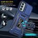 Ударостійкий чохол Camshield Army Ring для Samsung Galaxy M34 5G Синій / Navy 283621 фото 2