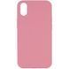 Чохол Silicone Case Full Protective (AA) NO LOGO для Apple iPhone XS Max (6.5") Рожевий / Light pink 321074 фото 1