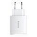 Зарядний Пристрій Baseus Compact Quick Charger 30W QC+ PD (1Type-C + 2USB) CCXJ-E02 White 241475 фото 1