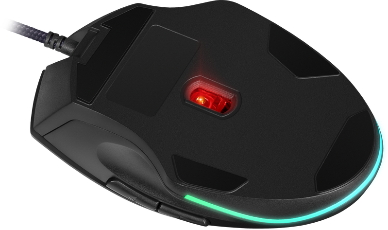 Миша DEFENDER (52700) Wolverine GM-700L RGB, 7 кнопок, 12800 dpi 306814 фото