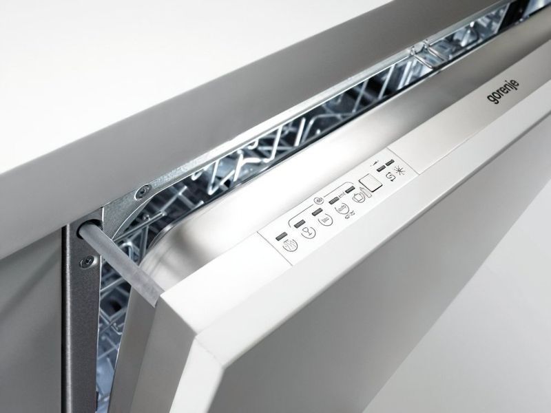 Посудомийна машина Gorenje вбудовувана, 11компл., A+++, 45см, інвертор, 3й кошик, білий (GV561D10) 375618 фото