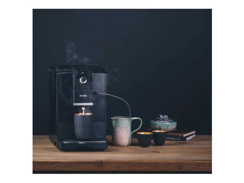 Кавомашина NIVONA CafeRomatica 2.2л, зерно + мелена, автомат.капучинатор, авторецептів - 7, чорний (NICR790) 370359 фото