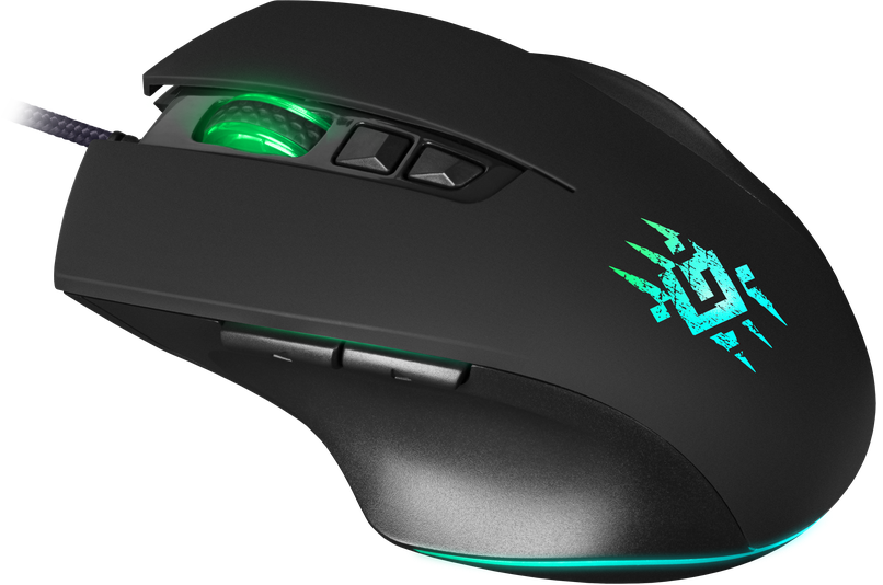 Миша DEFENDER (52700) Wolverine GM-700L RGB, 7 кнопок, 12800 dpi 306814 фото