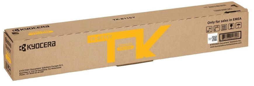 Тонер-картридж KYOCERA TK-8115Y 309172 фото