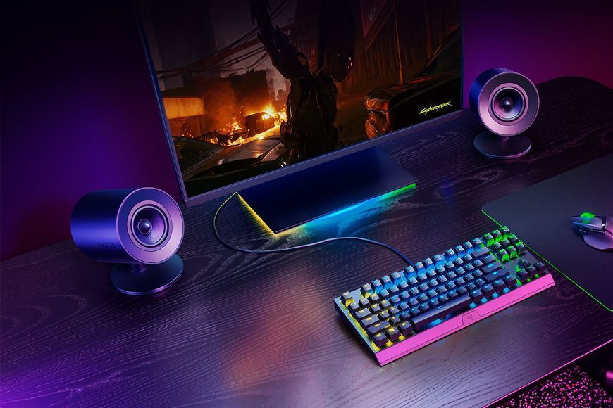 Акустична система Razer Nommo V2 X 2.0, USB, BT, чорний (RZ05-04760100-R3G1) 375506 фото