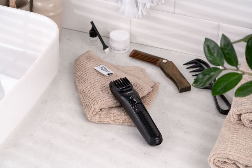 Машинка для стрижки Ardesto HC-Y10-B, мережа+акум., насадок-1, сталь, чорний 370914 фото