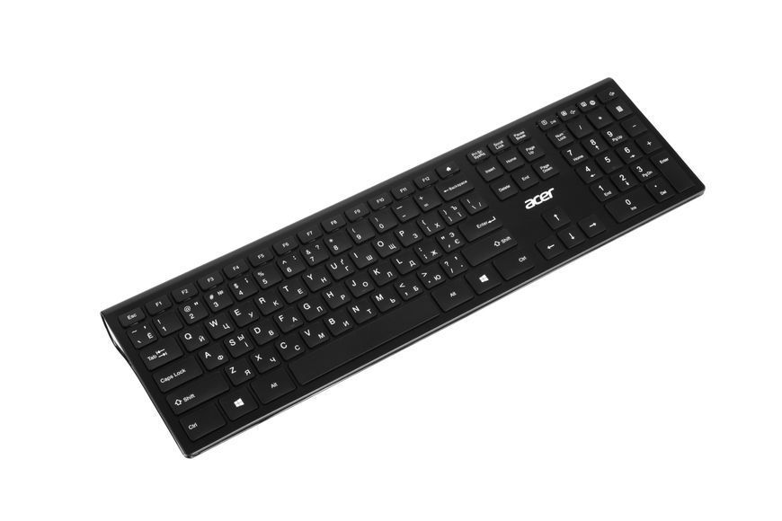 Клавіатура мембранна Acer OKR020, 109key, WL, EN/UKR/RU,чорний (ZL.KBDEE.011) 372535 фото