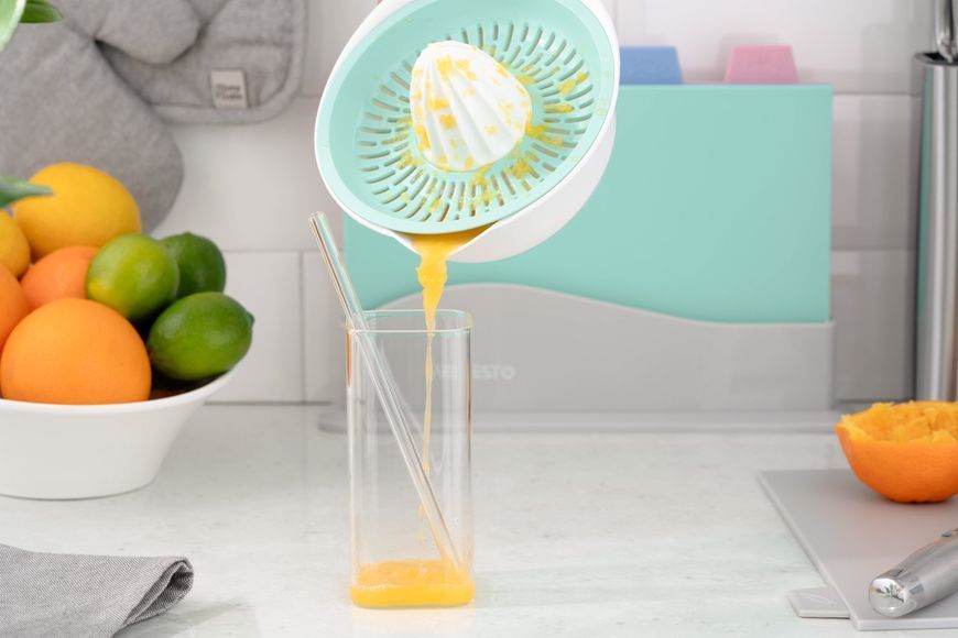 Соковитискач ручний для цитрусових Ardesto Fresh, 0.6л, пластик, блакитний (AR1464TP) 368826 фото