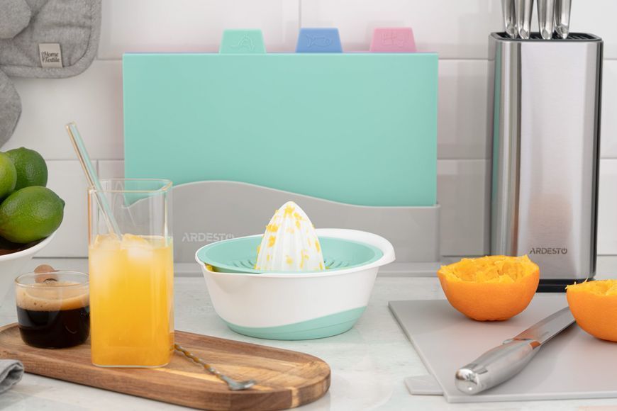 Соковитискач ручний для цитрусових Ardesto Fresh, 0.6л, пластик, блакитний (AR1464TP) 368826 фото