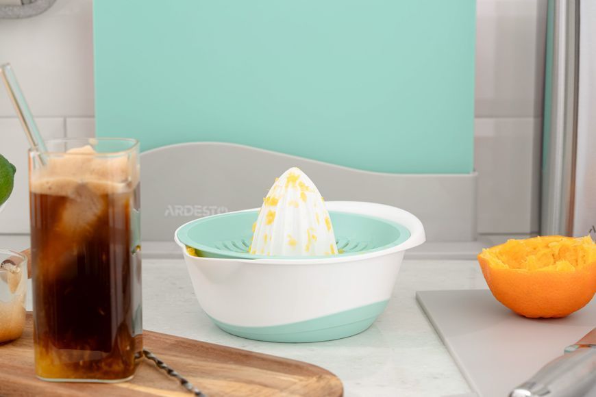 Соковитискач ручний для цитрусових Ardesto Fresh, 0.6л, пластик, блакитний (AR1464TP) 368826 фото