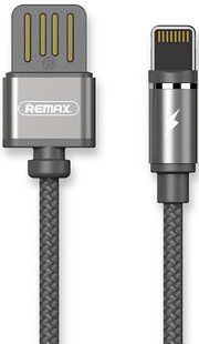 USB кабель Remax (OR) Gravity RC-095i iPhone 7 Grey 1m 136596 фото