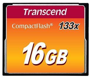 Карта пам'яті Transcend CF 16GB 133X (TS16GCF133) 371729 фото