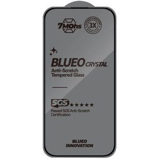 Захисне скло iPhone 17 Air Blueo 2.5D Crystal Anti-Scratch Чорний 395358 фото