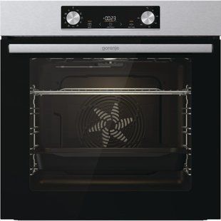 Духова шафа Gorenje електрична, 77л, A+, дисплей, нерж (BO6735E02X) 363064 фото