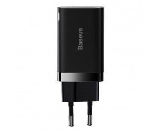 Зарядний Пристрій Baseus Super Si Pro Quick Charger Type-C+USB 30W CCSUPP-E01 Black 241477 фото
