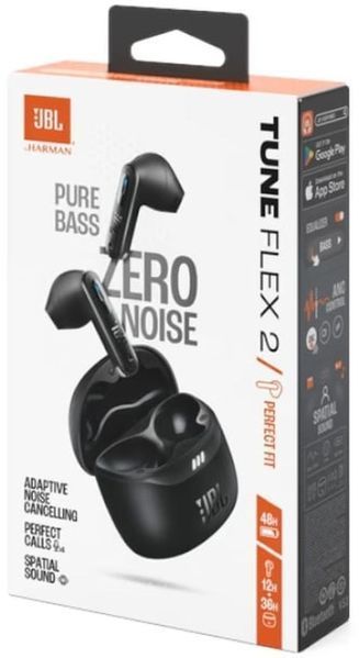 Навушники JBL TUNE Flex 2 (JBLTFLEX2BLK) Black 327682 фото