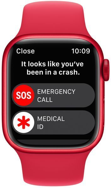 Смарт-годинник Apple Watch Series 8 GPS + LTE 45mm Product Red Aluminum Case With Product Red Sport Band M/L MNVU3 273810 фото