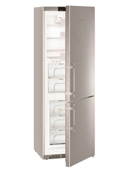 Холодильник Liebherr з нижн. мороз., 201x66.5x70, холод.від.-167 л, мороз.від.-106л, 2 дв., A++, NF, нерж. (CBNEF5735) 383090 фото