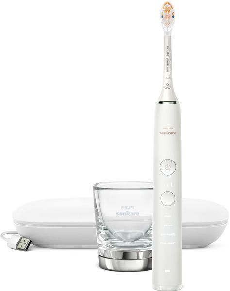 Зубна електрощітка PHILIPS HX9911/19 Sonicare DiamondClean 9000 White 309389 фото