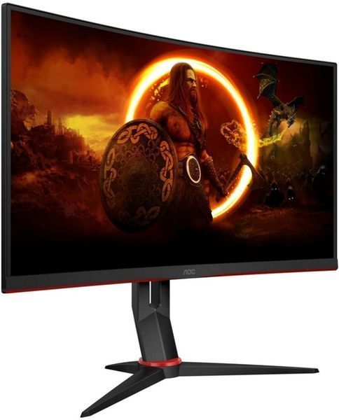 Монітор AOC C27G2Z3/BK FHD VA Curved 280Hz 2*HDMI DP HAS Black/Red 340363 фото