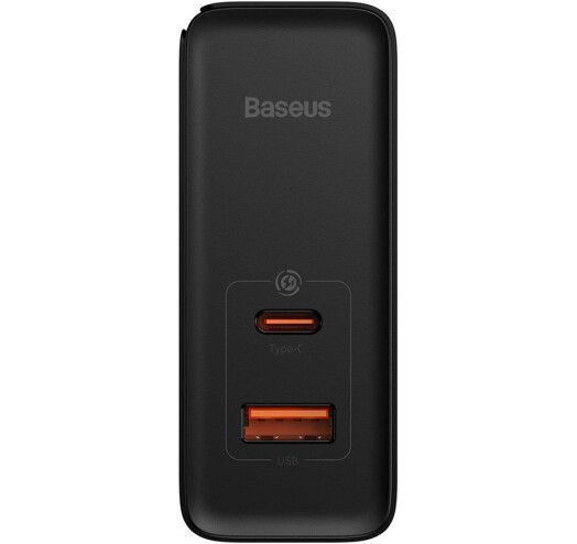 Зарядний Пристрій Baseus GaN5 Pro Fast Charger C+U 100W (Cable Type-C to Type-C 100W(20V/5A) 1m) CCGP090201 Black 268158 фото