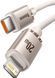 Кабель Baseus Crystal Shine Series Fast Charging Data USB кабель Type-C To IP 20W 2m (CAJY001404) Pink 260569 фото 2