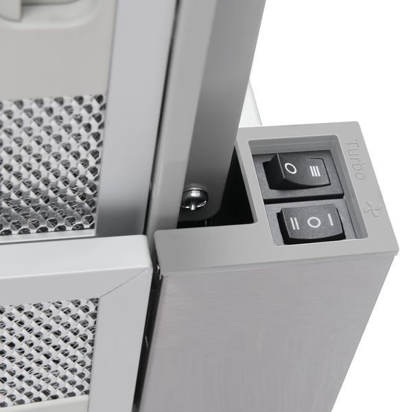 Витяжка Hansa телескопічна, 60см, 270м3ч, нерж (OTP6233IH) 375255 фото