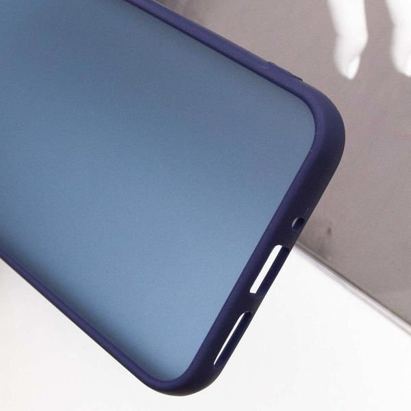 Чохол TPU+PC Lyon Frosted для Samsung Galaxy A55 Deep Navy 380383 фото