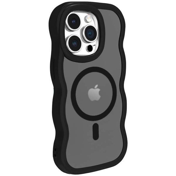 Чохол TPU+PC Undine with MagSafe для Apple iPhone 14 Pro Max (6.7") Black 355323 фото