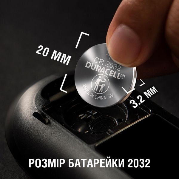 Батарейка DURACELL DL2032 DSN 2шт. 306250 фото