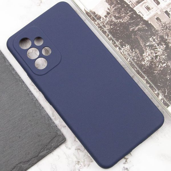 Чохол Silicone Cover Lakshmi Full Camera (AAA) для Samsung Galaxy A52 4G / A52 5G / A52s Темно-синій / Midnight blue 271914 фото