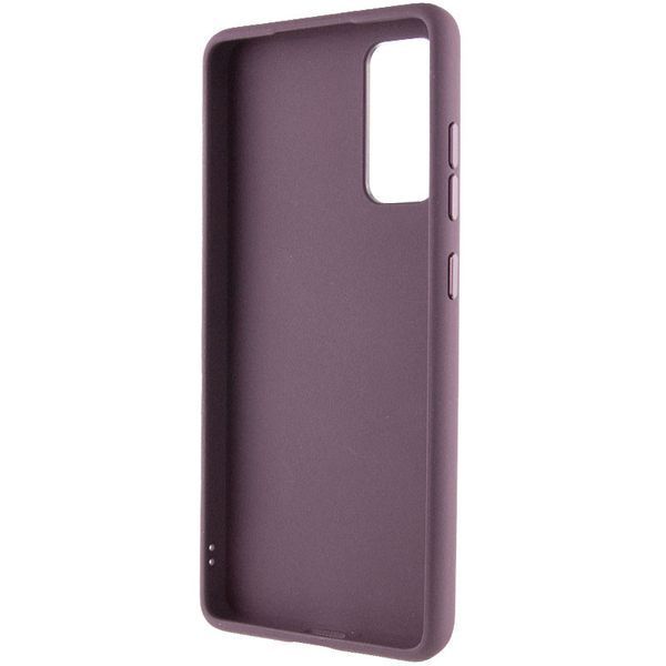 TPU чохол Bonbon Metal Style with MagSafe для Samsung Galaxy A25 5G Бордовий / Plum 316871 фото