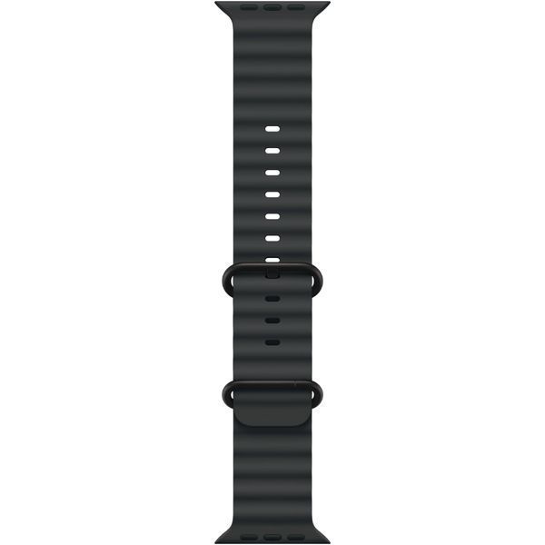 Ремінець Apple Watch Ocean Band Black - Black Titanium Finish 44/45/46/49mm (MYPD3) 323026 фото