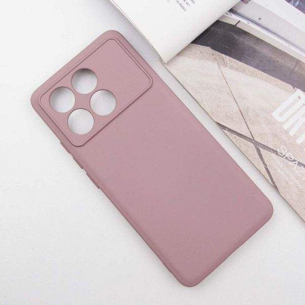 Чохол Silicone Cover Lakshmi Full Camera (A) для Xiaomi Poco X6 / Note 13 Pro 5G Рожевий / Pink Sand 288540 фото
