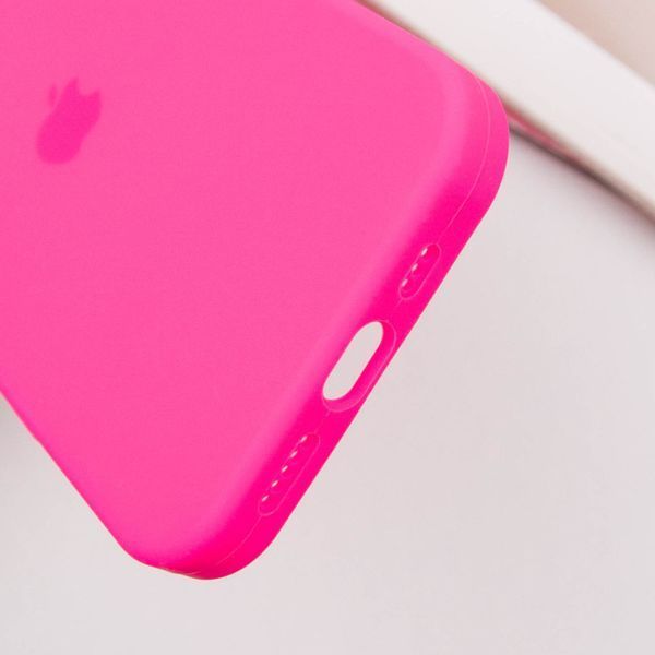 Чохол Silicone Case Full Protective (AA) для Apple iPhone 15 Pro (6.1") Рожевий / Barbie pink 276727 фото