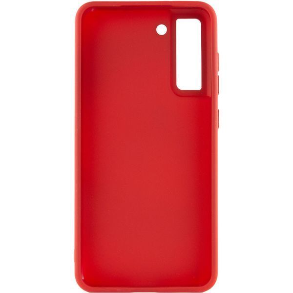 TPU чохол Bonbon Metal Style для Samsung Galaxy S24 Червоний / Red 284973 фото