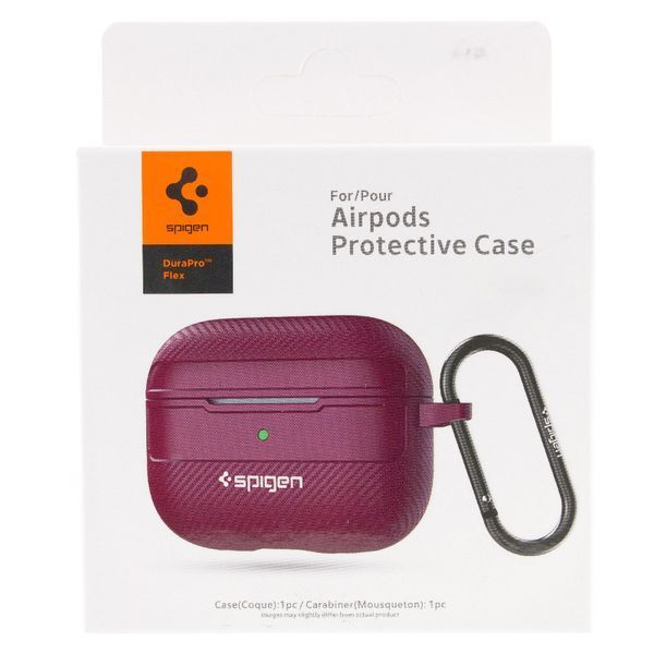 Футляр SGP Shockproof для навушників Airpods Pro Plum 345090 фото